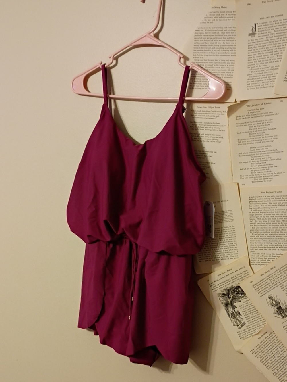 NWT Time & Tru Swim Romper